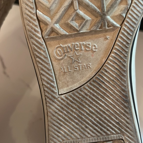 🔴Leather & pony hide converse - Picture 4 of 9